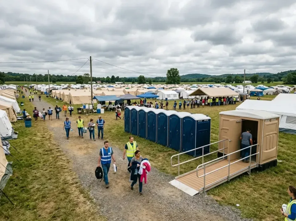 disaster-relief-camp-restrooms-010 — frequently asked questions, Dumpster & Portable Bathrooms Rental in Cricket, NC